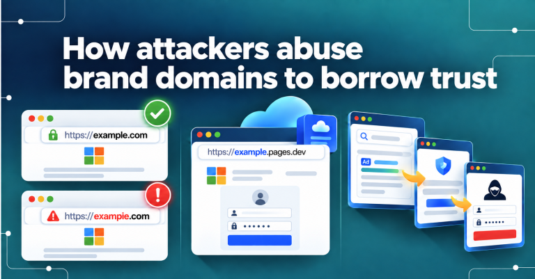 How attackers abuse brand domains to borrow trust